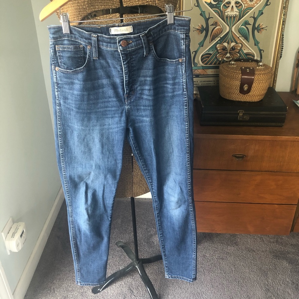 Madewell High Rise Skinny Jeans